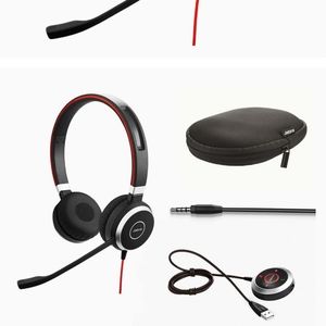 Jarbar Evolve 40 headset with call control unit